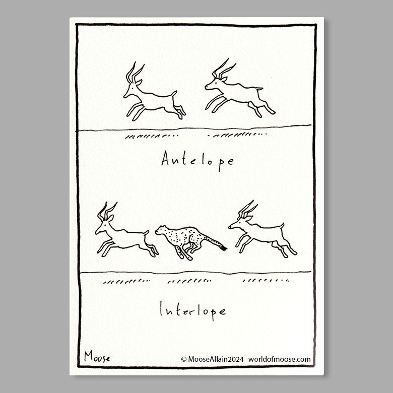 Antelope cartoon
