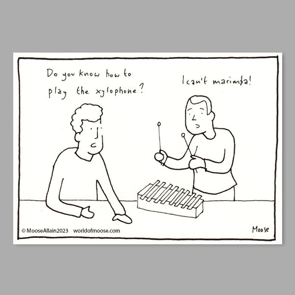 Marimba Cartoon