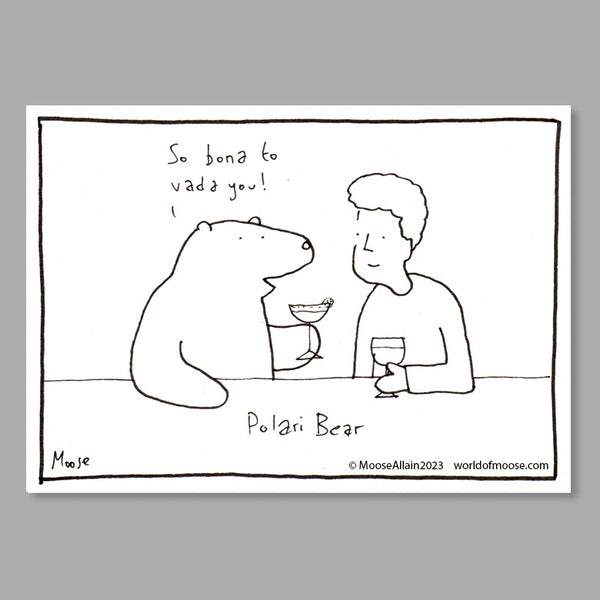 Polari Bear Cartoon