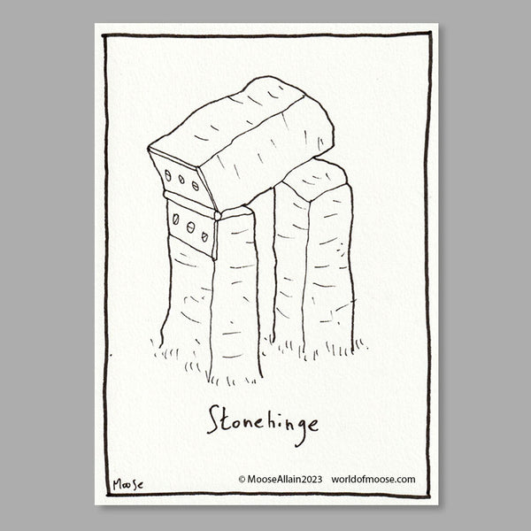 Stonehinge Cartoon