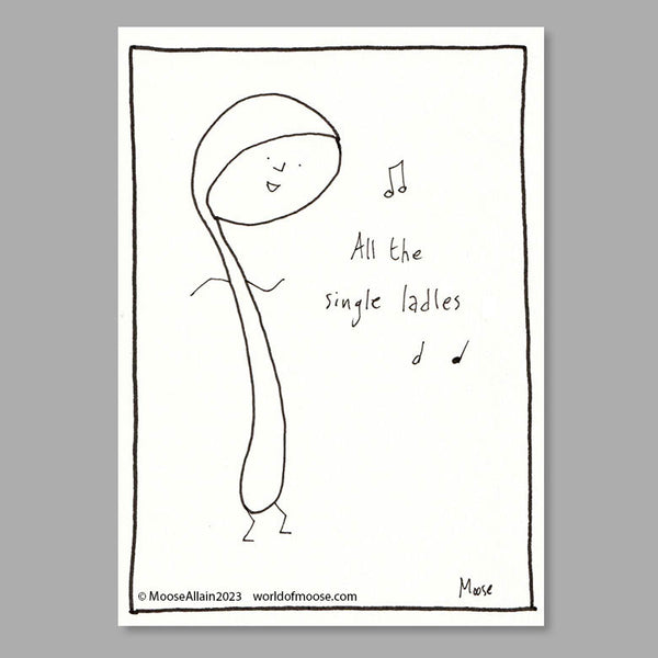 Single Ladles Cartoon