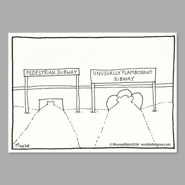Subway cartoon