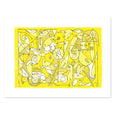 Aviary Print Yellow