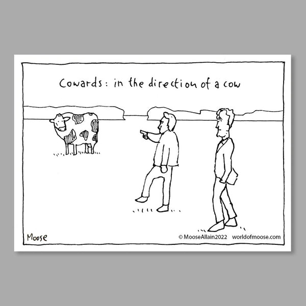 Cowards Cartoon