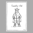 Scandily-clad cartoon