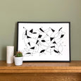 Magpies Print