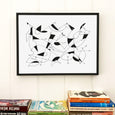 Magpies Print