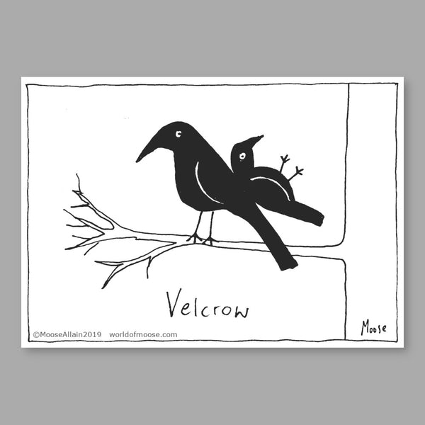 Velcrow Cartoon