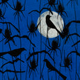 Twilight Teasel Birds 1