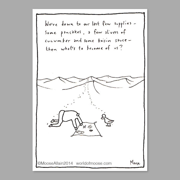 In The Desert Cartoon