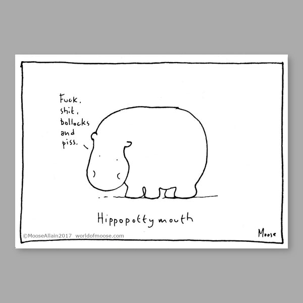 Hippopottymouth Cartoon