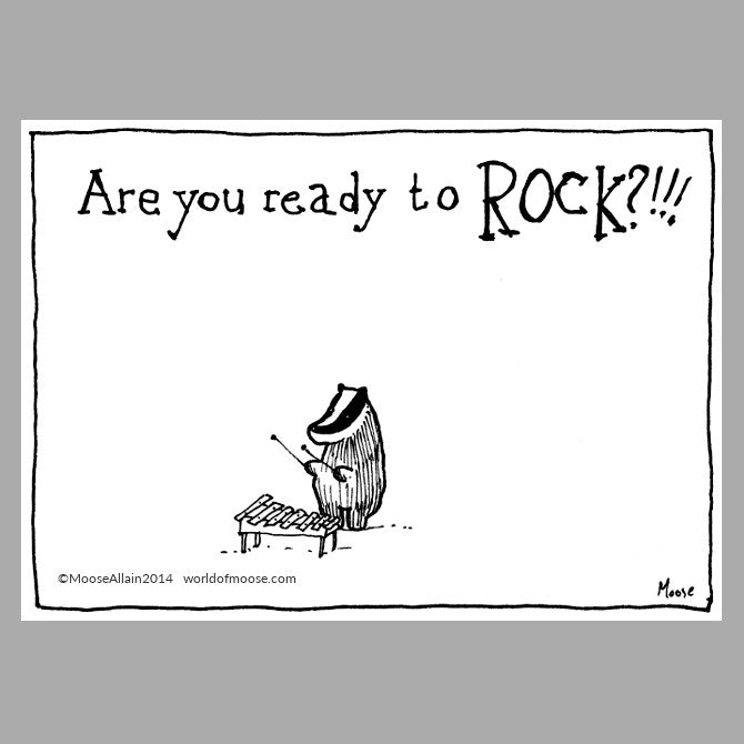 Rock Badger Cartoon