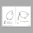 Bird & Worm Cartoon