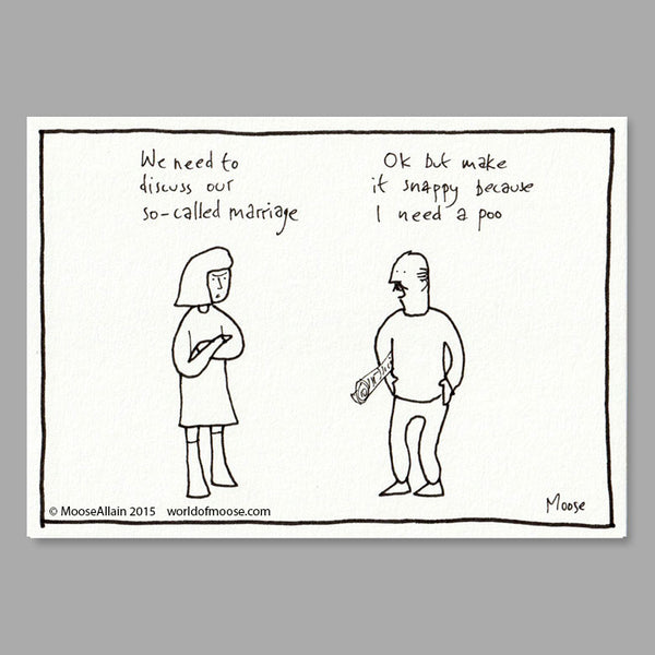 Marriage Cartoon